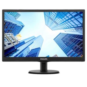 Philips LED technology 18.5-inch LCD Monitor (Black)
