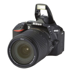 Nikon D5600 DSLR Camera 18-140mm VR Kit  with memory card Bag (Black)