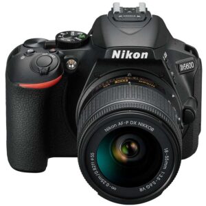 Nikon D5600 DSLR Camera with 18-55mm  Lens Memory Card and Bag (Black)