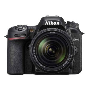 Nikon D7500  DSLR Camera  with AF-S DX NIKKOR 18-140mm  Lens Memory card and Bag (Black)