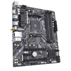 Gigabyte B450M DS3H WiFi Motherboard (AM4/ AMD B450/ SATA 6GB/s/USB 3.1/ HDMI/WiFi/Bluetooth)