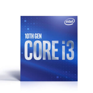 Intel Core i3-10100  Processor 4 Cores up to 4.3 GHz  LGA1200 (Intel 400 Series Chipset)