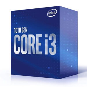 Intel Core i3-10100  Processor 4 Cores up to 4.3 GHz  LGA1200 (Intel 400 Series Chipset)