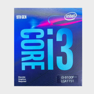 Intel Core i3-9100F 9th Gen Desktop Processor 4 Core Up to 4.2 GHz LGA1151 300 Series 65W (Discrete Graphics)