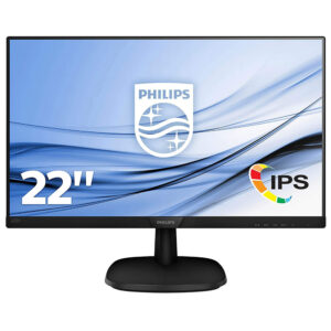 PHILIPS 221S8LHSB2/94 21.5″ LCD Monitor with LED Backlight