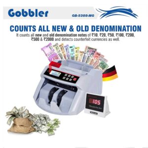 Note Counting Machine Gobbler PX5388 With Currency Counting with Automatic Intelligent Fake Note Detection