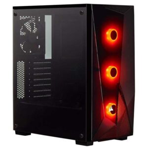 Corsair Carbide Series SPEC-Delta RGB Tempered Glass Mid-Tower ATX Gaming Case – Black