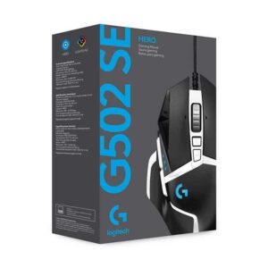 Logitech G502 Hero High Performance Wired Gaming Mouse (16K Sensor, 16,000 DPI,  11 Programmable Buttons)