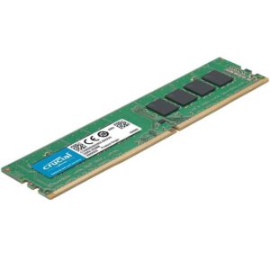 Crucial 8GB Single DDR4 2666 RAM MT/s (PC4-21300) SR x8 DIMM 288-Pin Memory
