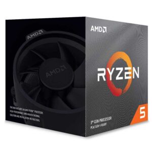 AMD Ryzen 5 3600XT Desktop Processor (6 cores up to 4.5GHz 32MB Cache AM4 Socket CPU)
