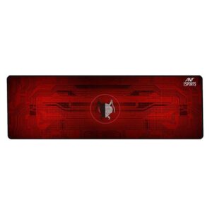 Ant Esports MP300 Large Extended Waterproof Mousepad (Black and Red)