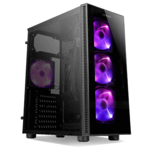 Antec NX210 Mid Tower Computer Cabinet (Supports ATX/Micro-ATX/ITX  with 4 x 120mm ARGB Fans)