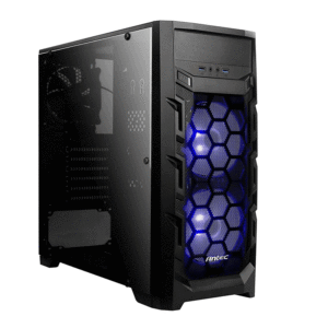 Antec GX202 Mid Tower Computer Cabinet (Supports ATX/Micro-ATX/ITX  with 3 x 120)mm Fan