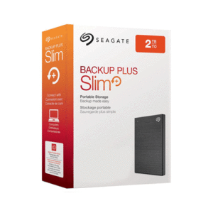 Seagate Backup Plus Slim 2 TB External Hard Drive Portable HDD
