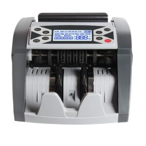 GOBBLER GB-502-MV Professional Note Counting Machine with Advanced Fake Note Detection and Voice Function