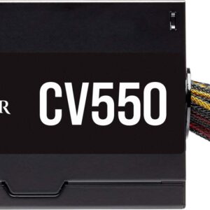 Corsair CV550 CV Series 80 Plus Bronze Certified 550 Watt Non-Modular Power Supply (SMPS)