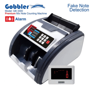 GOBBLER GB-3300 Mix Note Value Counting Machine Fully Automatic with Fake Note Detection