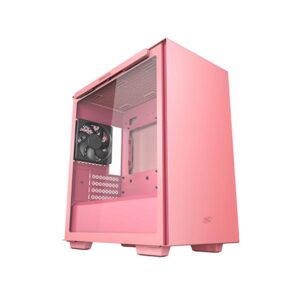 DEEPCOOL MACUBE 110 ATX MID TOWER TEMPERED GLASS PINK CABINET (R-MACUBE110-PRNGM1N-A-1)