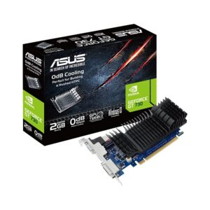 ASUS GeForce GT 730 2GB GDDR5 Low Profile Graphics Card for Silent HTPC Build