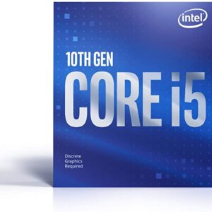 Intel Core i5-10400F Desktop Processor 6 Cores up to 4.3 GHz Without Processor Graphics LGA1200