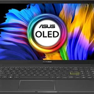 ASUS Vivo Book K15 OLED K513EA-L302WS Core i3 11th Gen Thin and Light Laptop – (8 GB/256 GB SSD/Windows 11 Home, 15.6inch, Indie Black, 1.80 kg, with MS Office)