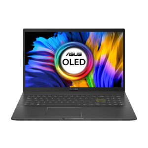 ASUS Vivo Book K15 K513EA-L502WS Intel Core i5-1135G7 11th Gen Thin and Light Laptop (8GB/1TB HDD + 256GB SSD/Iris Xe Graphics/15.6″ FHD OLED/ Office 2021/Win 11/Black/1.8 Kg)