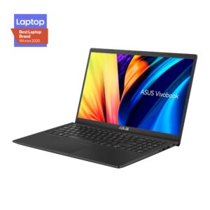 ASUS VivoBook X1500EA-EJ3381WS Intel Core i3-1115G4 11th Gen 15.6″ FHD Laptop (8GB/512 SSD//Windows 11/Office 2021/FP Sensor/Indie Black/1.8 kg)