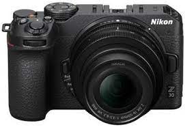 Nikon Digital Camera Z 30 kit with NIKKOR Z DX 16-50mm f/3.5-6.3 VR - Black with Camera Bag & 64 GB SD Card