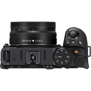 Nikon Digital Camera Z 30 kit with NIKKOR Z DX 16-50mm f/3.5-6.3 VR & NIKKOR Z DX 50-250mm f/4.5-6.3 VR – Black with Camera Bag & 64 GB SD Card