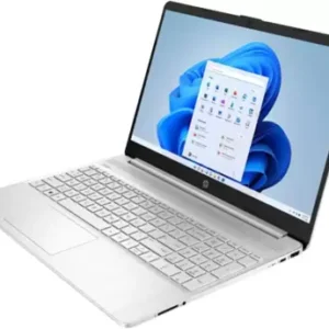 HP 15s-fq5202TU 12th Gen Intel Core i5-1235U Laptop (15.6inch FHD Anti-Glare, 8GB RAM, 512GB SSD, Intel Iris Xe Graphics, Dual Speakers, Backlit Keyboard, Win 11 Home, Natural Silver, 1.69kg)