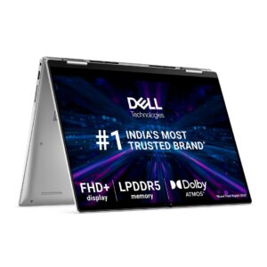 Dell Inspiron 7430 IC74302KHCK001ORS1 2in1 Touch Laptop (13th Gen Intel Core i3-1315U/8GB/512GB SSD/14.0″ FHD/Backlit KB+FPR/Win 11+MSO’21/Platinum Silver/1.58kg)